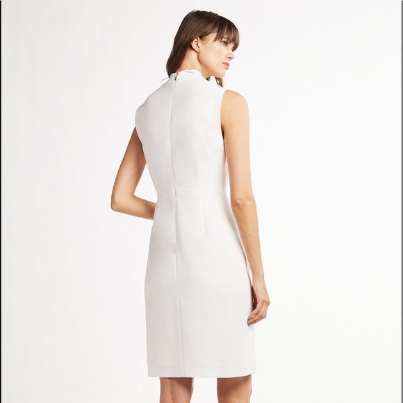 Elie Tahari Elodie Sleeveless V-Neck Sheath Dress - Picture 7 of 16